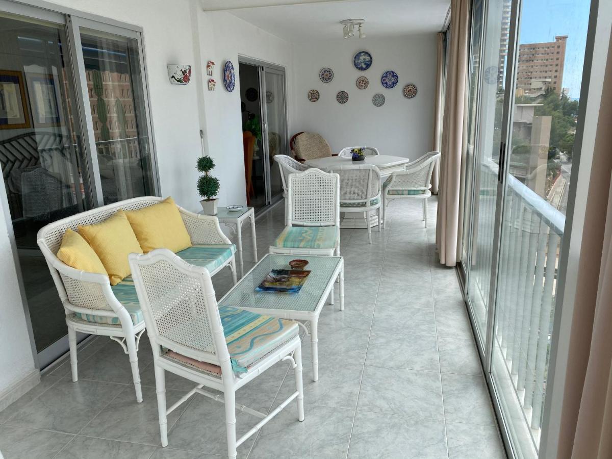 Beach View Benidorm Bagian luar foto